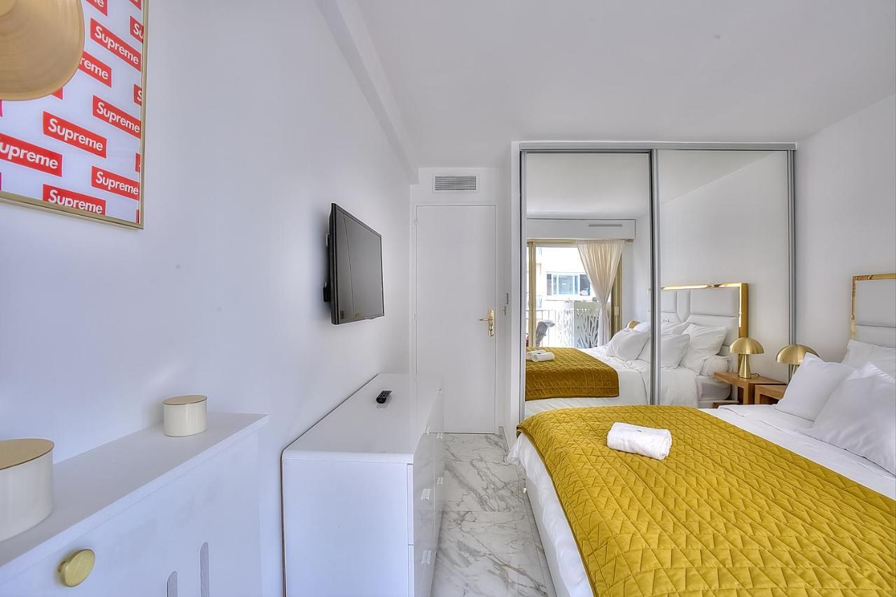 Luxury 4 Stars Apartment With 2 Terraces, Cannes Croisette Buitenkant foto
