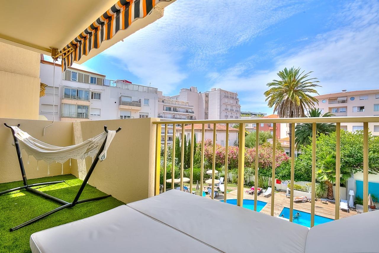 Luxury 4 Stars Apartment With 2 Terraces, Cannes Croisette Buitenkant foto