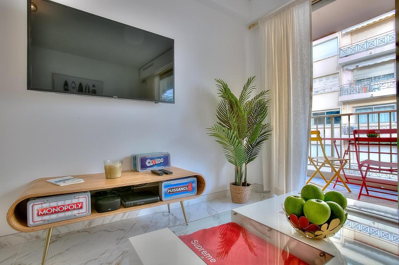 Luxury 4 Stars Apartment With 2 Terraces, Cannes Croisette Buitenkant foto