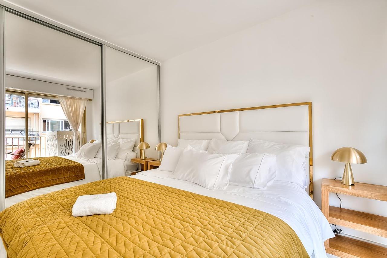 Luxury 4 Stars Apartment With 2 Terraces, Cannes Croisette Buitenkant foto