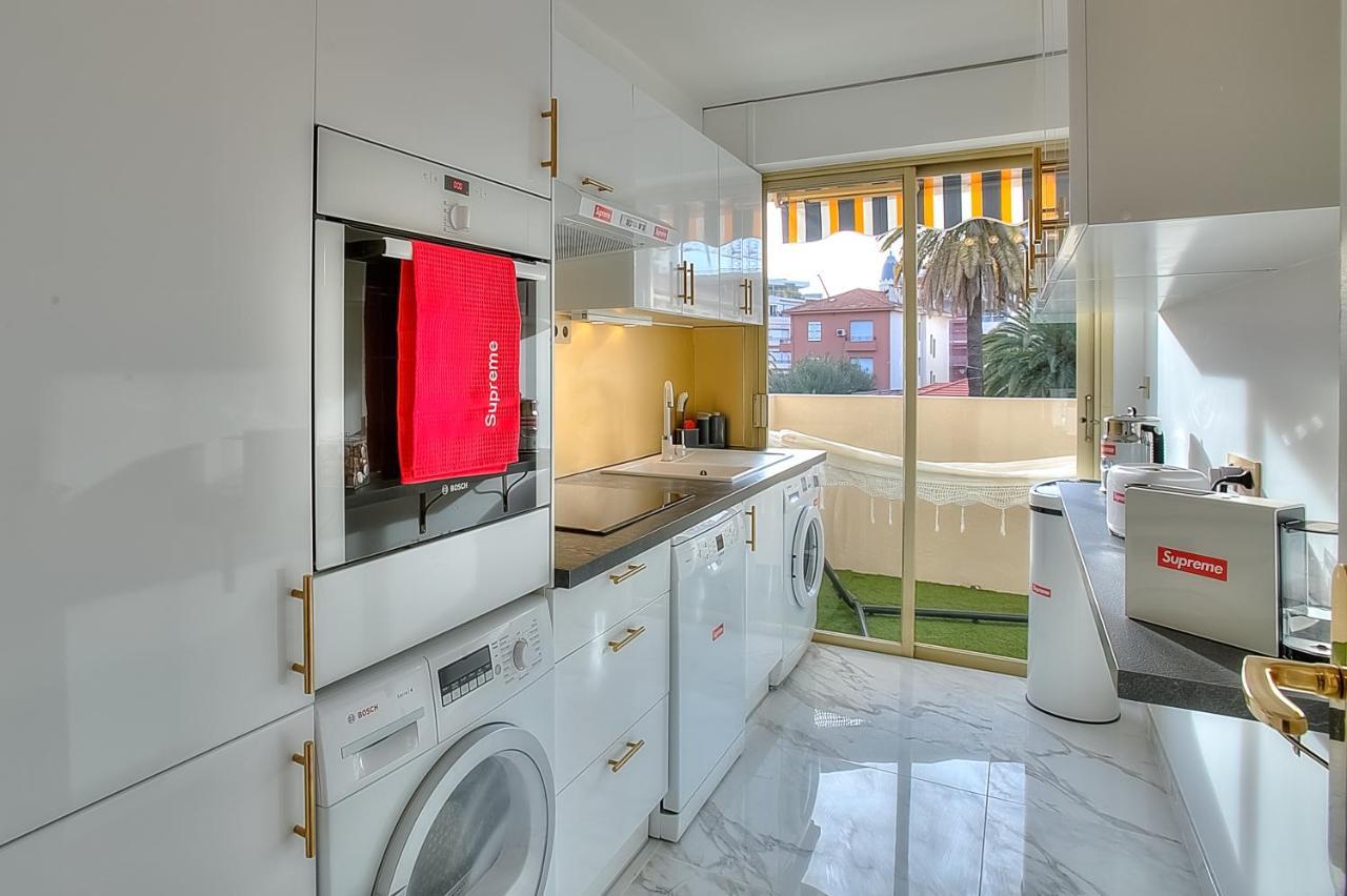 Luxury 4 Stars Apartment With 2 Terraces, Cannes Croisette Buitenkant foto